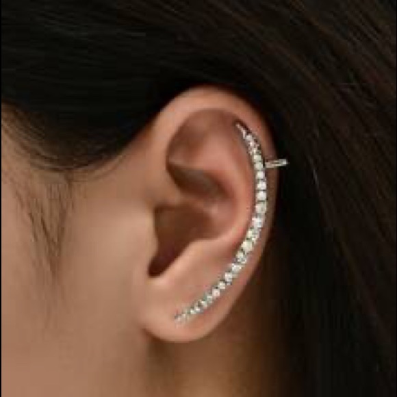 Rhinestone Ear Cuff New Trending - Picture 1 of 1